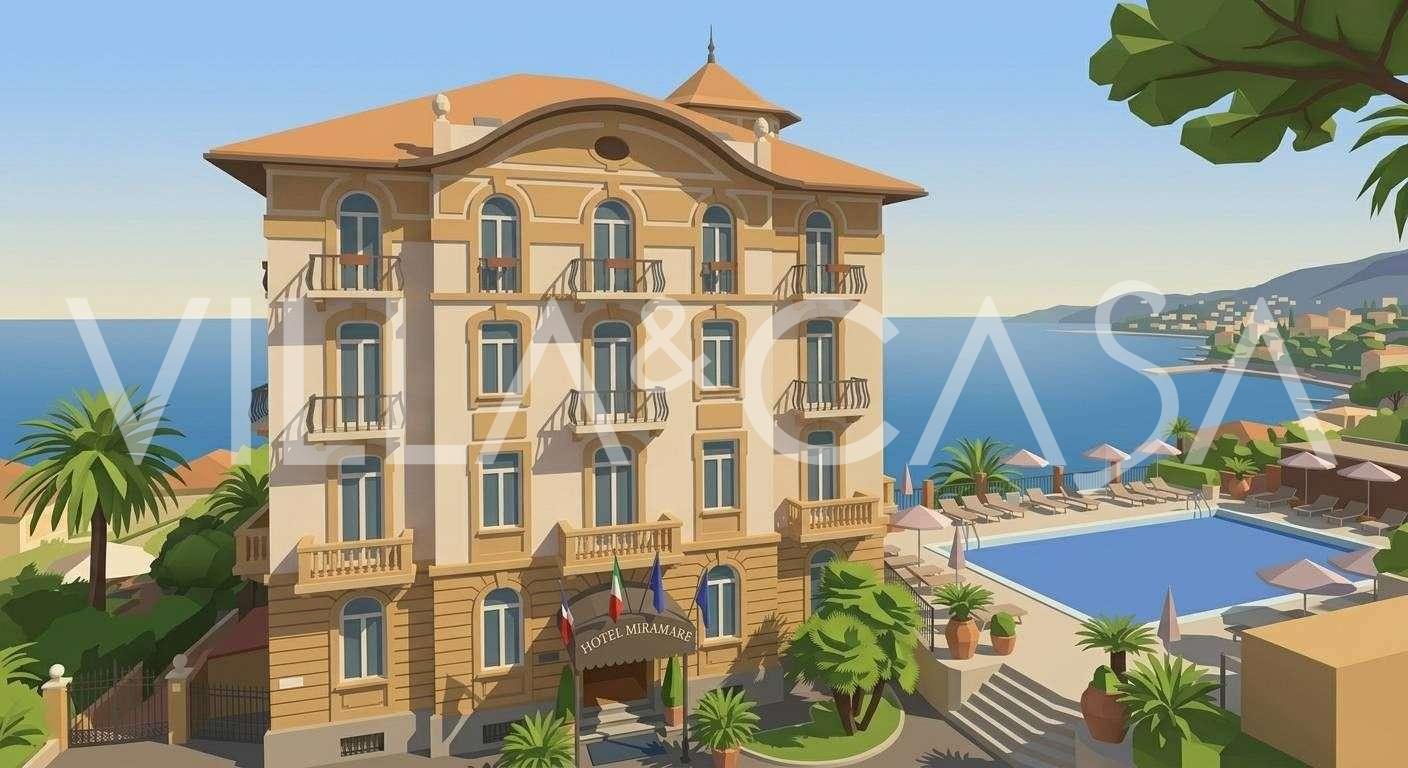 Prestiżowy hotel w pierwszej linii w Forte dei Marmi na sprzedaż