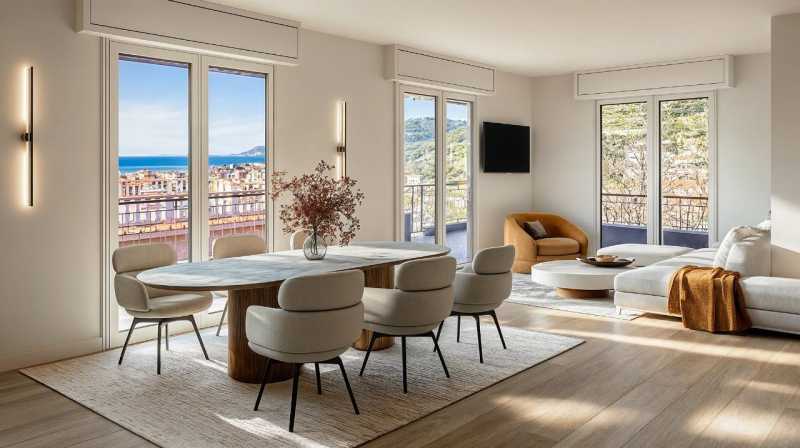 Nowy penthouse na sprzedaż w Vallecrosia.