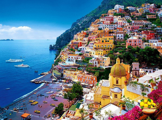 Wybrzeże Amalfi we Włoszech jest piękne! 2021