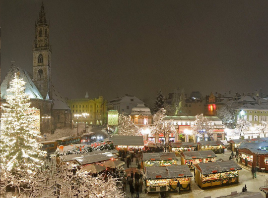 Zima w Bolzano - przyroda i atrakcje